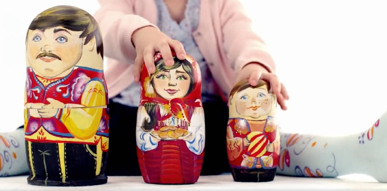 Видеоролик «Семья Матрешки»